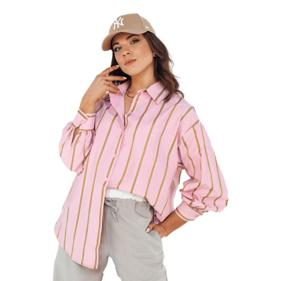 Sieviešu rozā krekls Delun DY0379