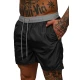 Vīriešu šorti melni/pelēki Renald