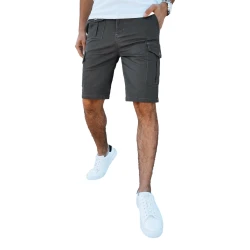 Vīriešu tumši pelēkie šorti Gam