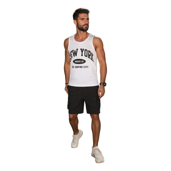 Vīriešu melni šorti Stone SX2503