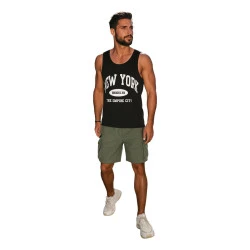 Vīriešu haki krāsas šorti Māksla