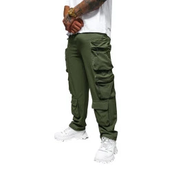 Vīriešu haki krāsas bikses Kent