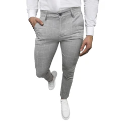 Vīriešu pelēkas bikses Alton