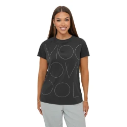 Sieviešu tumši pelēks T-krekls Cool