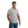 Vīriešu gaiši pelēks polo krekls Casual JS/8T80/2