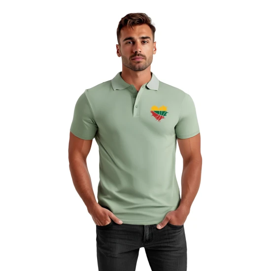 Vīriešu piparmētru polo krekliņš Heart JS/8T80