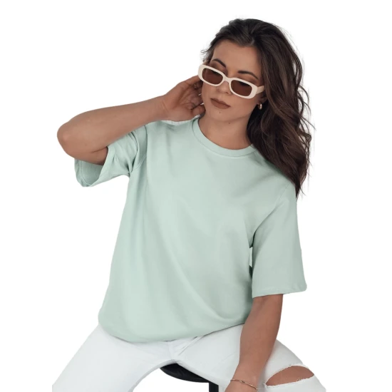 Sieviešu T-krekls mētrutā krāsā Silvi T-krekls