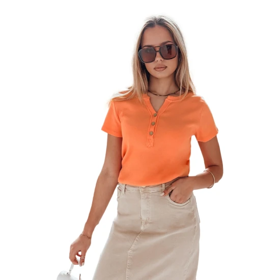 Sieviešu oranžs T-krekls Elin T-krekls