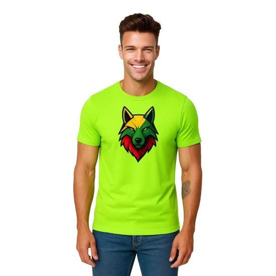 Vīriešu zaļš flīsa T-krekls Wolf PK4021