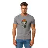 Vīriešu pelēks krekliņš Skull and Ball PK4022
