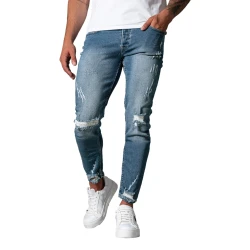 Vīriešu zilie džinsi Aden