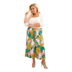 Sieviešu bikses ar oranžu detaļu Bali