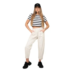 Sieviešu brūnas bikses Punto