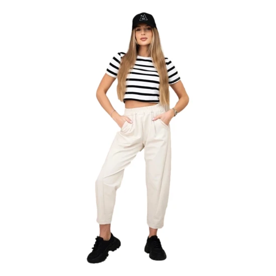 Sieviešu brūnas bikses Punto 31000