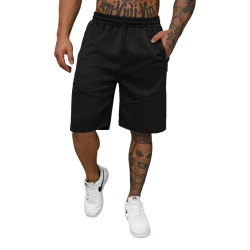 Vīriešu melni sporta šorti Novak