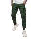 Vīriešu tumši zaļas bikses Rosko