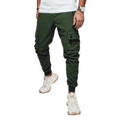 Vīriešu haki krāsas bikses Rocks