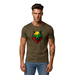 Vīriešu haki krekls Wolf