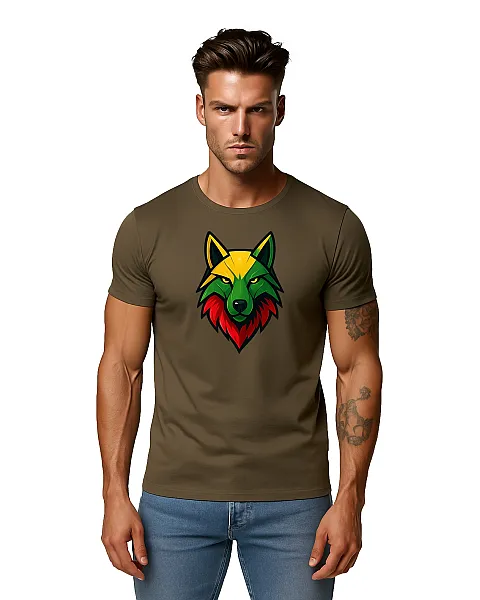 Vīriešu haki krekls Wolf