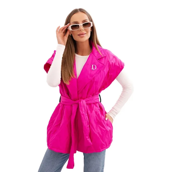 Sieviešu spilgti rozā veste Dion Sieviešu vestes