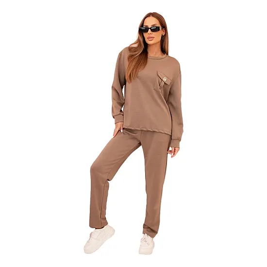 Women's brown set Naomi Women's suits