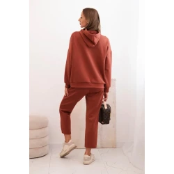 Sieviešu gaiši brūns ikdienas komplekts Nela