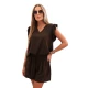 Sieviešu tumši brūns komplekts Adelain