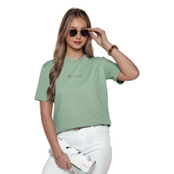 Sieviešu piparmētru T-krekls Woman