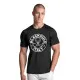 Men's black T-shirt Blackgold T-shirt with slogans