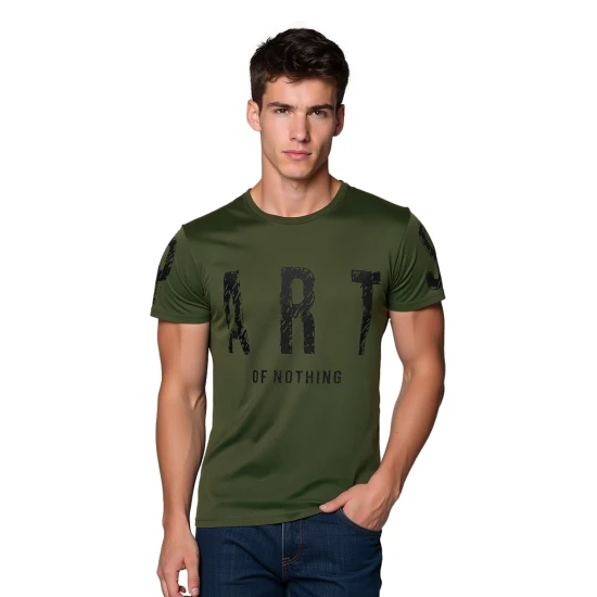 Vīriešu haki krekls Daļa T-krekls ar saukļiem