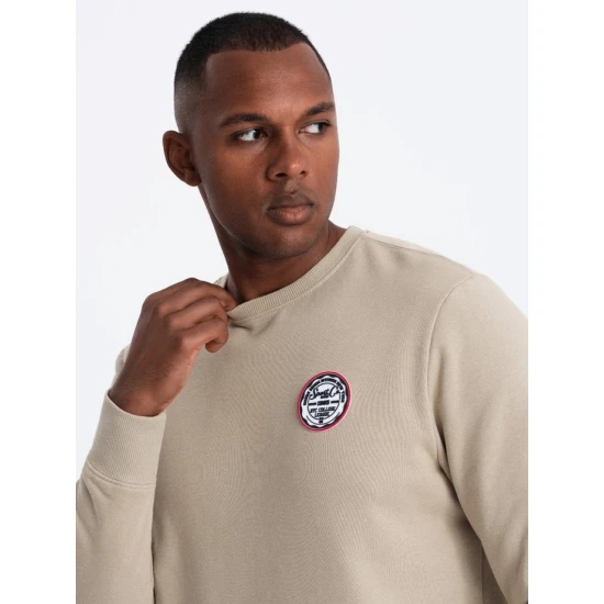 Brūns vīriešu džemperis Solan Džemperi bez kapuciņiem