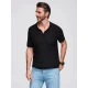 Vīriešu melns polo krekls Austen POLO T-krekls