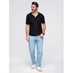 Vīriešu melns polo krekls Austen