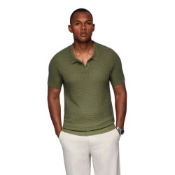 Vīriešu haki krāsas polo krekliņš Austen