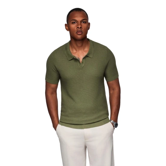 Vīriešu haki krāsas polo krekliņš Austen POLO T-krekls