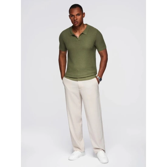 Vīriešu haki krāsas polo krekliņš Austen POLO T-krekls