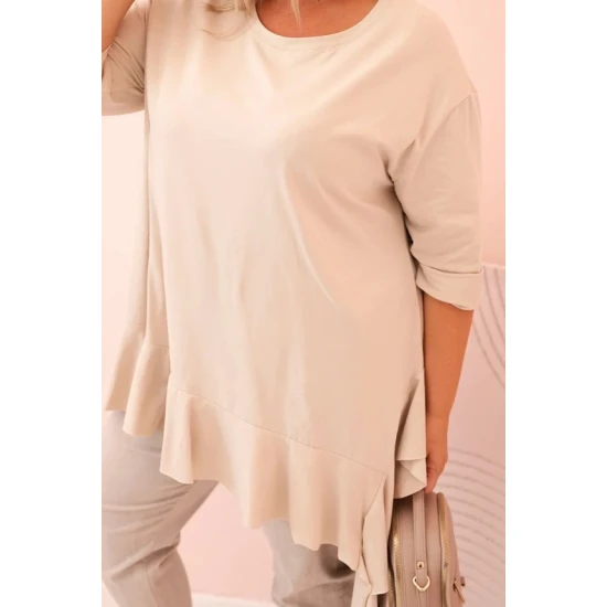 Sieviešu gaiši brūna blūze Berin Blūzes un krekli