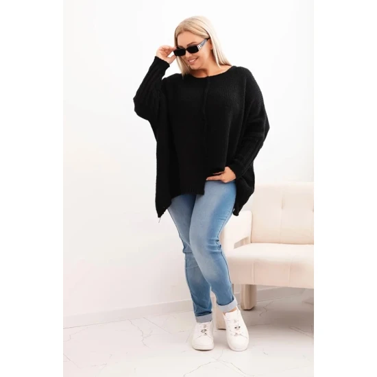 Sieviešu melns džemperis Lori Sieviešu džemperi