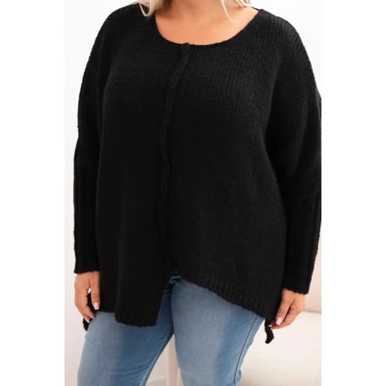 Sieviešu melns džemperis Lori Sieviešu džemperi