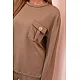 Women's brown set Naomi Women's suits