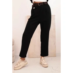 Sieviešu melns ikdienas komplekts Nela