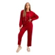 Sieviešu sarkans brīvā laika kostīms Nela Sieviešu uzvalki