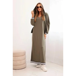 Sieviešu brūns brīvā laika kostīms Donan