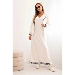 Sieviešu balts ikdienas komplekts Donan