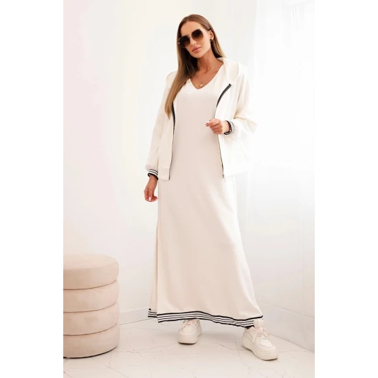 Sieviešu balts ikdienas komplekts Donan Sieviešu uzvalki