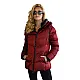Women's quilted jacket in burgundy Emilin Women's jackets