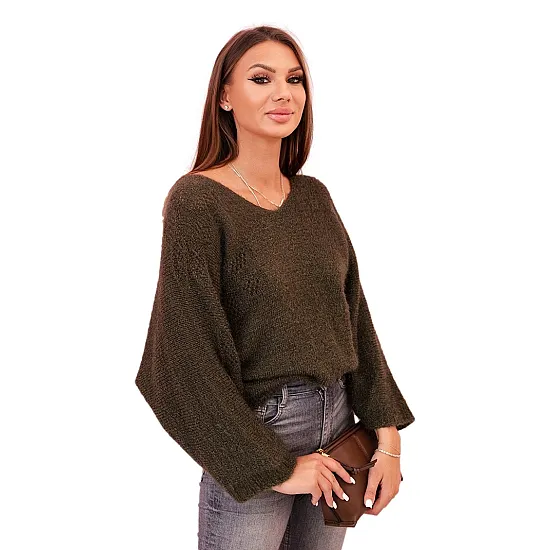 Women's khaki Sindy Women's sweaters