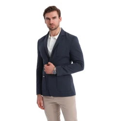 Vīriešu tumši zila jaka Azan