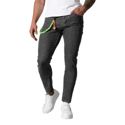 Vīriešu tumši pelēkas krāsas džinsi Aldan