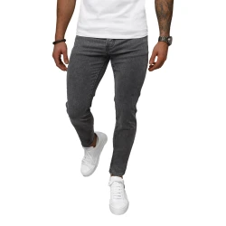 Vīriešu tumši pelēkas krāsas džinsi Fernit 